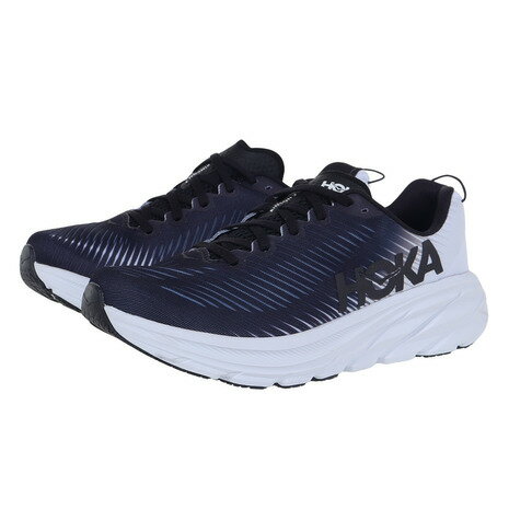 ホカ（HOKA）（メンズ）ランニングシューズ リンコン3 ワイド 1121370-BWHT ジョギングシューズ