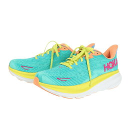 ホカ（HOKA）（メンズ）ランニングシューズ クリフトン 9 ターコイズ 1127895-CEPR スニーカー ジョギング ウォーキング トレーニング