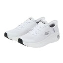 スケッチャーズ(SKECHERS)(メンズ)ランニングシューズ スリップインズ マックス クッショニング ハイパー クレイズ ホワイト 220701-WBK ハンズフリー