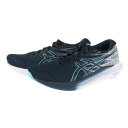 アシックス（ASICS）（メンズ）ランニングシューズ エボライド 3 ブルー 1011B339.400 スニーカー トレーニング ジョギング 軽量 駅伝 部活 マラソン