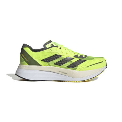 アディダス（adidas）（メンズ）アディゼロ ボストン 11 M イエロー 黄色 GX6650 ランニングシューズ ジョギングシューズ トレーニング スポーツ スニーカー