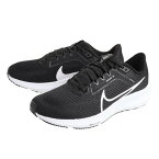 ナイキ（NIKE）（メンズ）ランニングシューズ エア ズーム ペガサス 40 ブラック DV3853-001 スニーカー ジョギング マラソン トレーニング 反発性