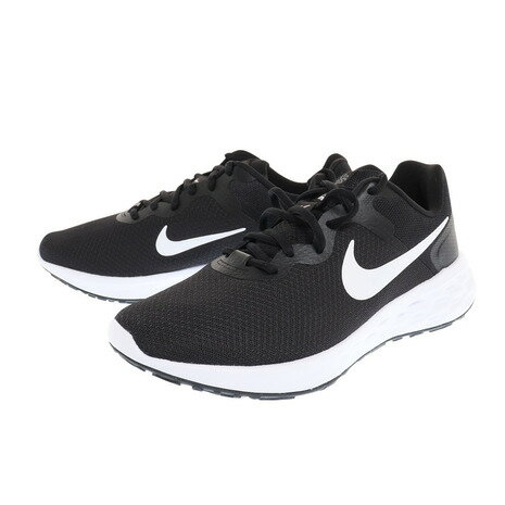 【5点以上で10％OFFクーポン！9/1限定】ナイキ（NIKE） スポーツシューズ ランニングシューズ レボリューション 6 NN 4E DD8475-003 （メンズ）