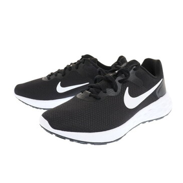 【5点以上で10%OFFクーポン!9/1限定】ナイキ(NIKE) スポーツシューズ ランニングシューズ レボリューション 6 NN 4E DD8475-003 (メンズ)