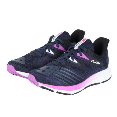 ニューバランス（new balance）（レディース）ランニングシューズ ダイナソフト フラッシュ v6 DYNASOFT FLASH v6 ネイビー WFLSHNP6 B スニーカー 軽量