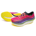 ミズノ(MIZUNO)(レディース)ランニングシューズ ウエーブリベリオンプロ ピンク パープル J1GD231771 スニーカー トレーニング 部活 軽量 通...