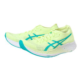 アシックス（ASICS）（レディース）ランニングシューズ マジック スピード フレッシュ イエロー 1012A895.750 スニーカー 厚底 プレート 駅伝 部活 マラソン