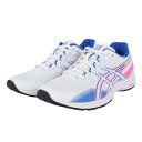 アシックス（ASICS）（レディース）ランニングシューズ ライトレーサー5 ホワイト 1012B701.100 スニーカー トレーニング 部活 軽量