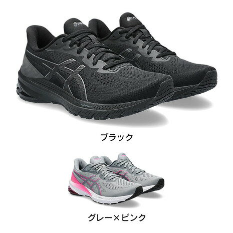 アシックス（ASICS）（レディース）ランニングシューズ ジョギングシューズ GT-1000 12 WIDE 1012B447