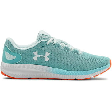 【20%OFFクーポンあり 10/24迄】アンダーアーマー(UNDER ARMOUR) ランニングシューズ チャージド パスート2 3022604 BHZ/WHT/WHT ジョギングシューズ マラソン (レディース)