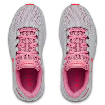 【20%OFFクーポンあり 10/24迄】アンダーアーマー(UNDER ARMOUR) ランニングシューズ チャージド パスート2 3022604 HGY/WHT/LIP ジョギングシューズ (レディース)