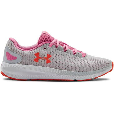 【20%OFFクーポンあり 10/24迄】アンダーアーマー(UNDER ARMOUR) ランニングシューズ チャージド パスート2 3022604 HGY/WHT/LIP ジョギングシューズ (レディース)