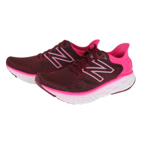 ニューバランス（new balance）（レディース）ランニングシューズ ピンク フレッシュフォーム FRESH FOAM W1080G11 D ジョギングシューズ トレーニング 部活