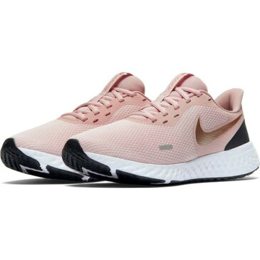 【8/5はエントリーで会員ランク別P10倍】ナイキ(NIKE) スポーツシューズ レボリューション 5 BQ3207-600 ランニングシューズ ピンク (レディース)