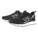 ニューバランス（new balance）（キッズ）スポーツシューズ Fresh Foam 650 v1 BH1 フレッシュ フォーム ブラック YU650BH1 W スニーカー ベルクロ