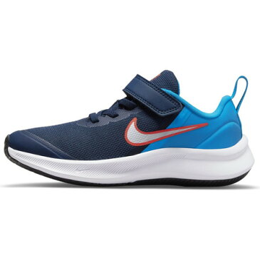 ナイキ(NIKE) ジュニアスポーツシューズ ベルクロ ベルト付き スニーカー スター ランナー 3 DA2777-401 (キッズ)