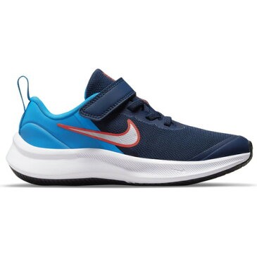 ナイキ(NIKE) ジュニアスポーツシューズ ベルクロ ベルト付き スニーカー スター ランナー 3 DA2777-401 (キッズ)