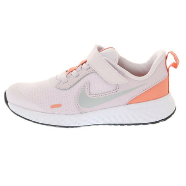ナイキ(NIKE) ジュニアスポーツシューズ レボリューション 5 BQ5672-504 ベルクロ ベルト付き スニーカー (キッズ)