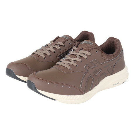 アシックス スニーカー メンズ アシックス（ASICS）（メンズ）GEL-FUNWALKER M041 ゲル ファンウォーカー コーヒー ブラウン 1291A041.200 スニーカー ウォーキングシューズ ファスナー 幅広