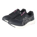 アシックス（ASICS）（レディース）ゲル ファンウォーカー GEL-FUNWALKER W054 黒 ブラック 1292A054.001 スニーカー ウォーキングシューズ 軽量 初心者向け