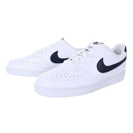 【10％OFFクーポン！3/30まで】ナイキ（NIKE）（メンズ）スニーカー スポーツシューズ コート ビジョン LO NN ホワイト DH2987-106 ローカット タウン 街履き 普段履き 学生 登校 通勤