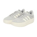 【10%OFFクーポン対象!8/21まで】アディダス(adidas)(レディース)スニーカー スポーツシューズ VL コートボールド グレー IF9784 スポーツ カジュアルシューズ 厚底