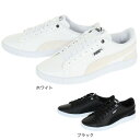 プーマ（PUMA）（レディース）レディース スニーカー シューズ ビッキー V3 MONO ホワイト ブラック 386383 その1