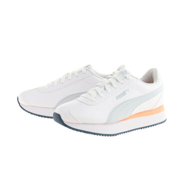 プーマ(PUMA) スニーカー レディース チュリーノ スタックド 37111504 白 スポーツシューズ (レディース)