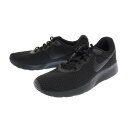 ナイキ（NIKE）（レディース）タンジュン ブラック黒 DJ6257-002 スニーカー スポーツシューズ カジュアル 靴 シンプル ローカット 通学 学生 軽量