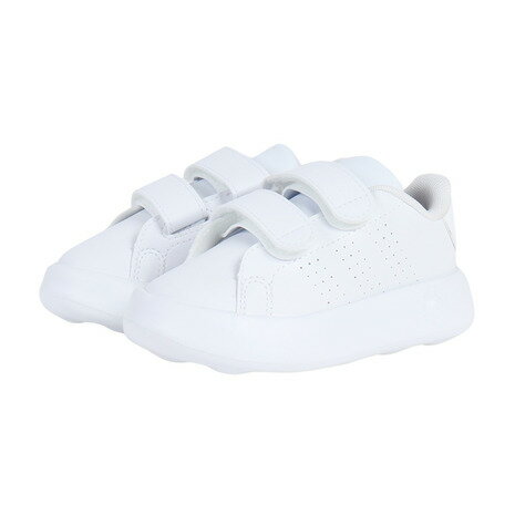 【20%OFFクーポン対象!12/11まで】アディダス(adidas)(キッズ)ジュニア シューズ アドバンコートキッズ ホワイト ID5283 ジュニアスニー...