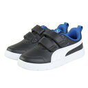 プーマ(PUMA)(キッズ)ジュニアスニーカー スポーツシューズ コートフレックス V PS ダークグレー 39764213 スニーカー
