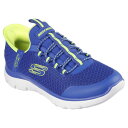 スケッチャーズ(SKECHERS)(キッズ)ジュニアスニーカー スポーツシューズ SI-SUMMITS-HR 403833L-BLLM(4)