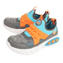 スケッチャーズ(SKECHERS)(キッズ)ジュニアスニーカー スケッチ ポップス グレー 402170L-CCBL スポーツシューズ スリップオン 洗濯機洗い可能 クッション(4)