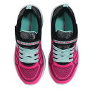 スケッチャーズ（SKECHERS）（キッズ）スニーカー ジュニア ピンク スナップ スプリント SNAP SPRINTS 81372L-BKMT ブラックピンク スポーツシューズ 2