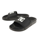 ディーシーシューズ（DC SHOES）（キッズ）DC SLIDE ブラック 黒 DK202001 BLW ジュニア シャワサン プール シャワーサンダル レジャー 子供靴 ビーチ マリン