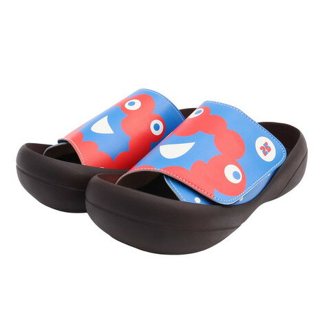 リゲッタ（Re:getA）（メンズ）ストラップサンダル EXPO2025 ミャクミャクサンダル ビッグフット ブルー レッド MYK-BFのサムネイル