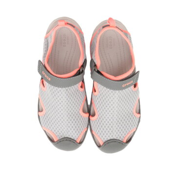 クロックス（crocs） サンダル レディース Swiftwater Mesh Sandal 204597-01S オンライン価格 （Lady's）