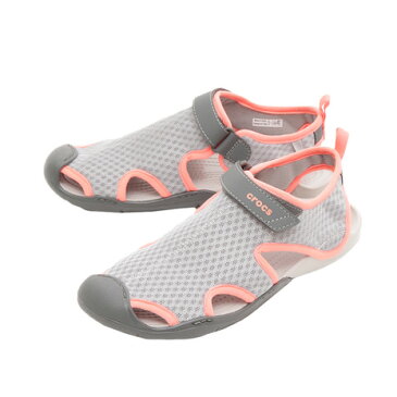 クロックス（crocs） サンダル レディース Swiftwater Mesh Sandal 204597-01S オンライン価格 （Lady's）