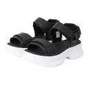 ニューバランス(new balance)(レディース)スポーツサンダル ストラップサンダル SWAFSH Straps ブラック ホワイト SWAFSHE1 B シャワーサンダル レジャー(4)