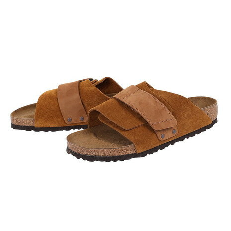 楽天SuperSportsXEBIO楽天市場支店ビルケンシュトック（BIRKENSTOCK）（メンズ、レディース）スポーツサンダル キョウト ブラウン 1022355 ミンク カジュアル ストラップサンダル 面ファスナー