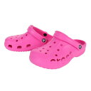 クロックス（crocs）（レディース）スポーツサンダル バヤ クロッグ フラッシュ ピンク 10126-6QQ-2023 軽量 クッション性 レジャー プール ビーチ 室内の商品画像