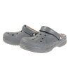 クロックス（crocs）（キッズ）サンダル ジュニア グレー バヤ ラインド クロッグ ...