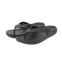 クロックス(crocs)(メンズ)スポーツサンダル クラシック フリップ v2 Blk ブラック 209402-001 シャワーサンダル