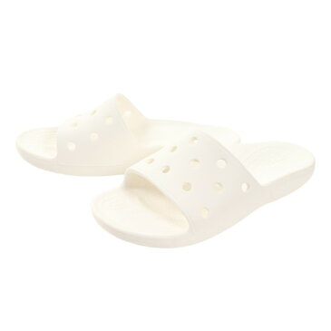 クロックス(crocs) サンダル クラシック スライドサンダル WHI DISSP206121-100 ホワイト 白 (メンズ)