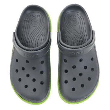 クロックス(crocs) 【送料無料 (一部地域除く)】サンダル メンズ スポーツ デュエットスポーツ クロッグ 11991-0A1 グレー × イエロー (メンズ、レディース)