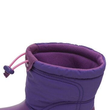 クロックス（crocs） 【多少の傷汚れ箱なし等訳あり大奉仕】Kids' Crocband LodgePoint Boot #203509 5G2 PPL （Jr）