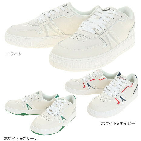 ラコステ スニーカー メンズ ラコステ（LACOSTE）（メンズ）L001 0321 1 ホワイト ホワイトグリーン ホワイトネイビー SM00922 メンズ スニーカー シューズ