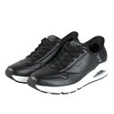 スケッチャーズ(SKECHERS)(メンズ)カジュアルシューズ スリップインズ ウノ イージー エア ブラック 183005-BLK スニーカー ハンズフリー ...