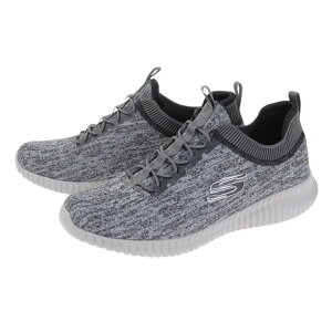 【1/10 24h限定 エントリー＆対象4店舗買い回りで最大P10倍！】スケッチャーズ（SKECHERS）（メンズ）エリート フレックス ハートネル グレー 52642-GYBK カジュアルシューズ ウォーキング スニーカー スリッポン 運動靴