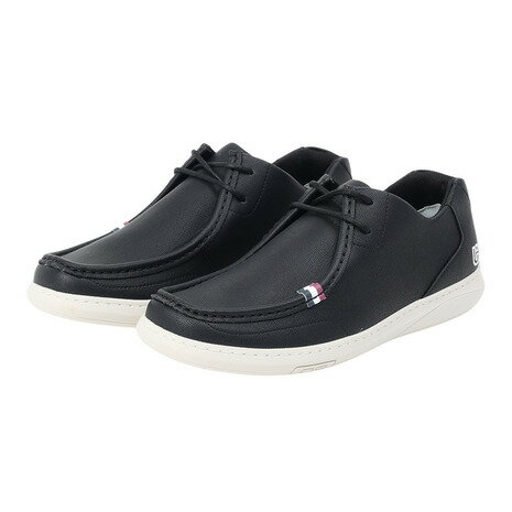 コンカラー（conqueror）（メンズ）カジュアルシューズ スペンサー SPENCER BLACK